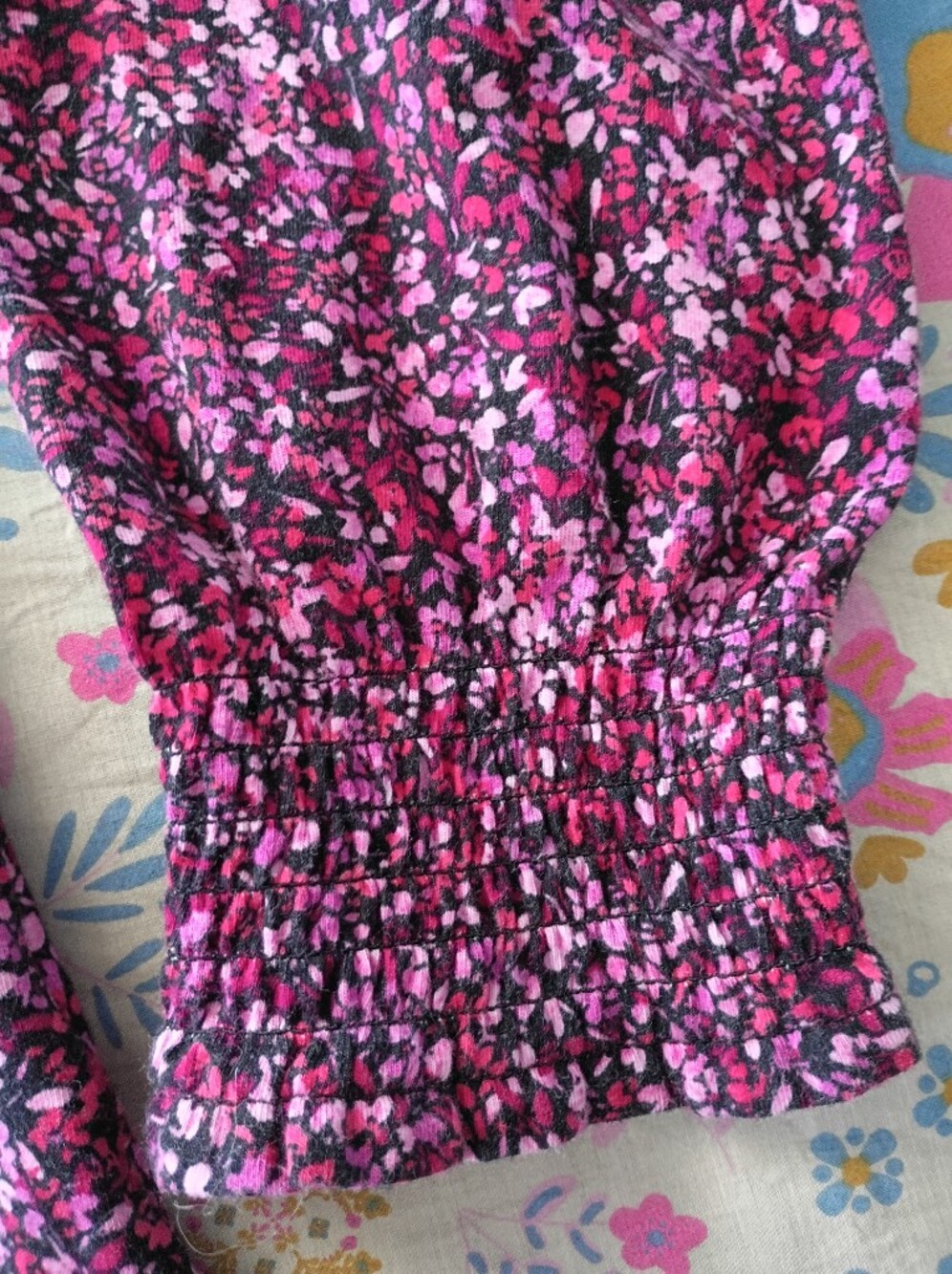 J. Jill Berry Multi-Color Floral Long Sleeve Top - Picture 4 of 6